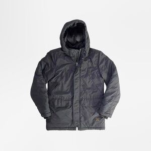 H&M Black Padded Hooded Parka Puffer, Boys’ 16/XL (Men’s XS/Women’s Small)